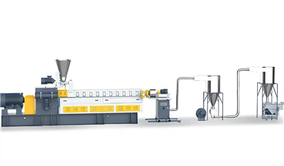 Hava Soğutma Peletleme Hattı ile Çift Vidalı Ekstruder